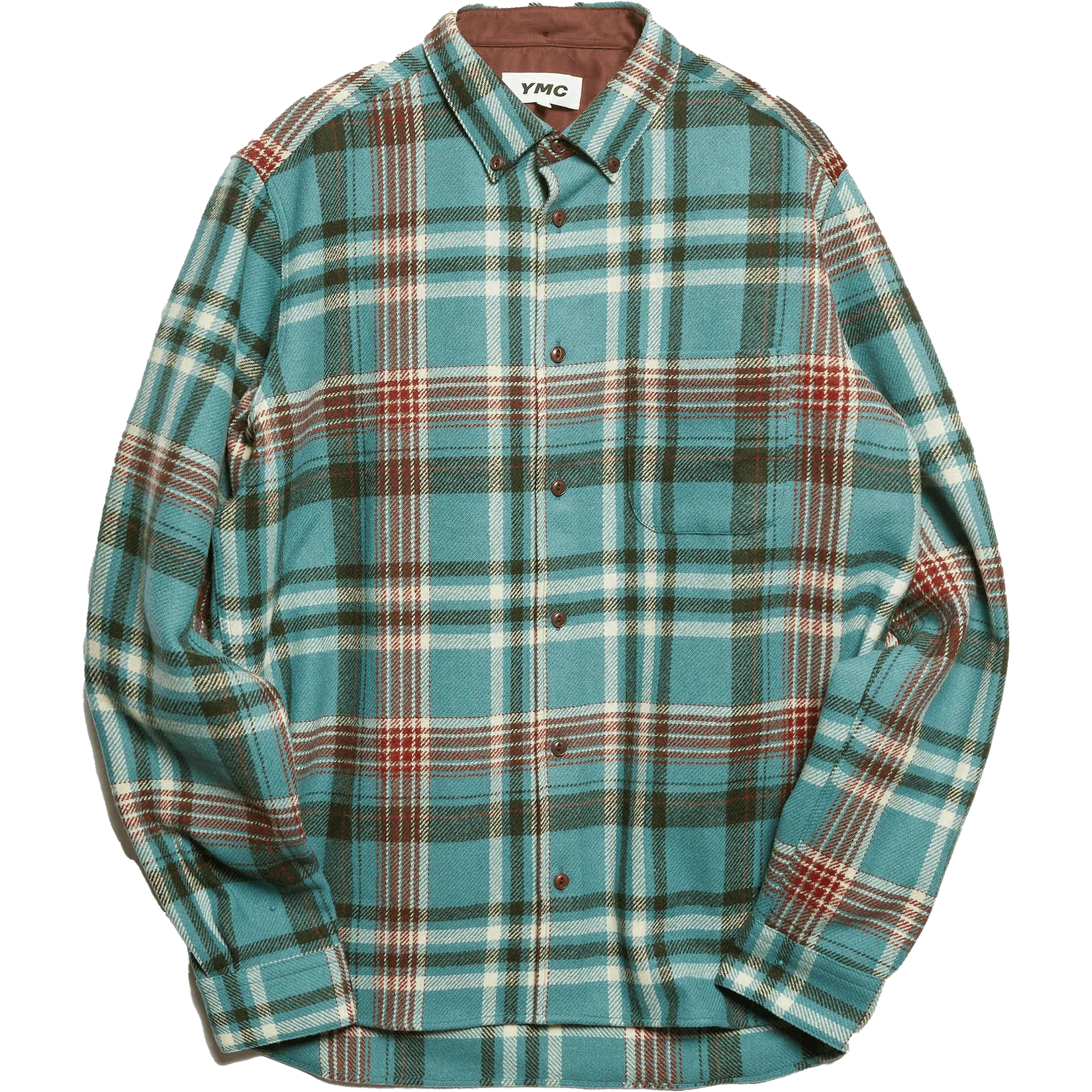 Dean Wool Shirt - Blue Multi