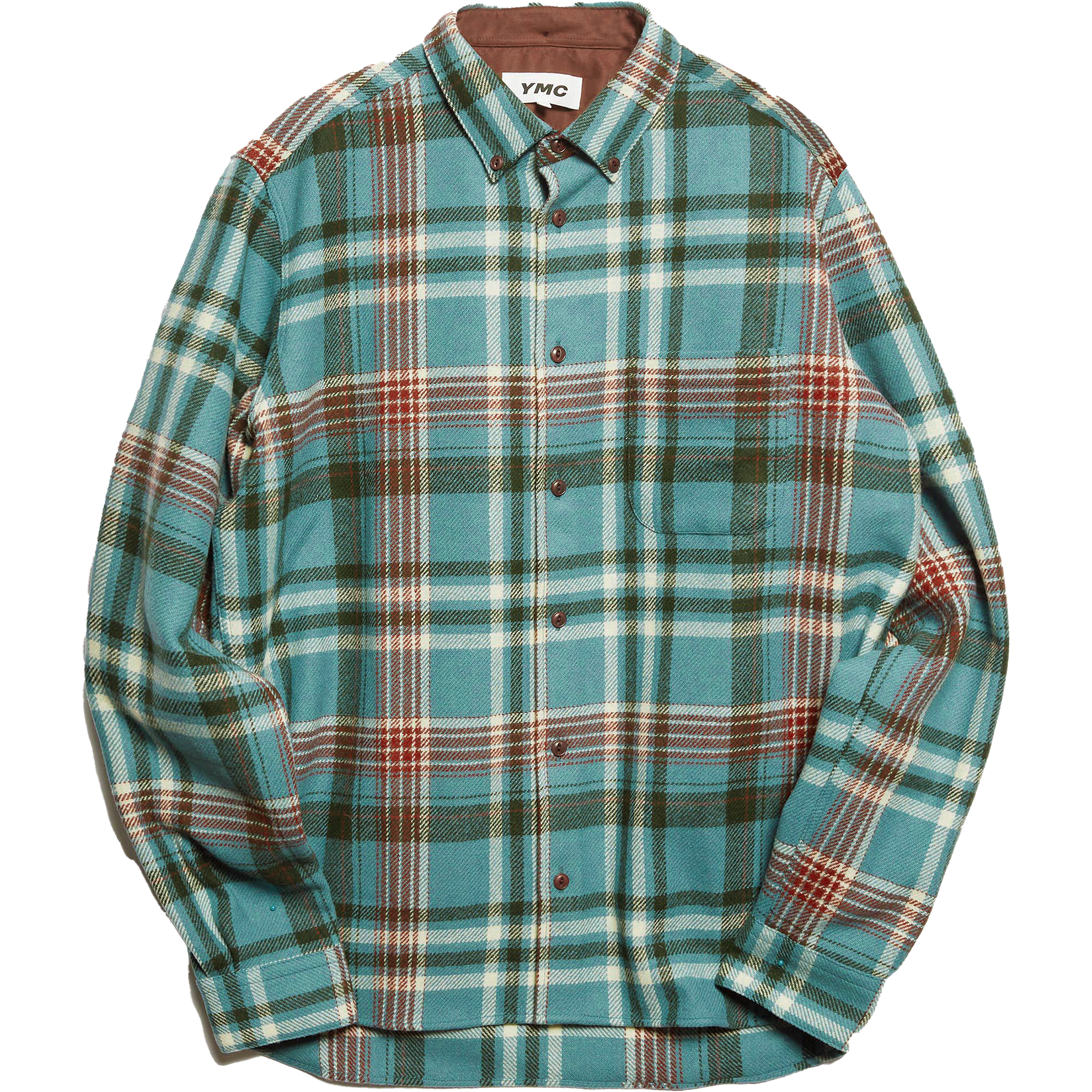 Dean Wool Shirt - Blue Multi