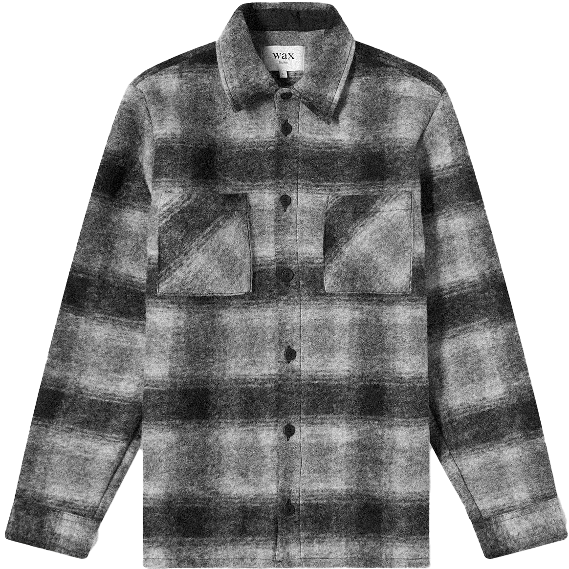 Whiting Overshirt Wool - Pine Charcoal