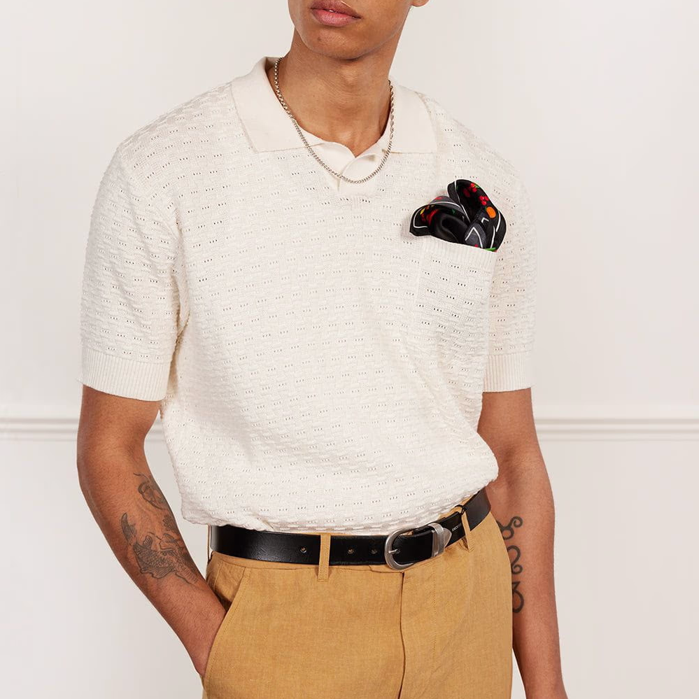 Blackjack Negroni Polo - Cream