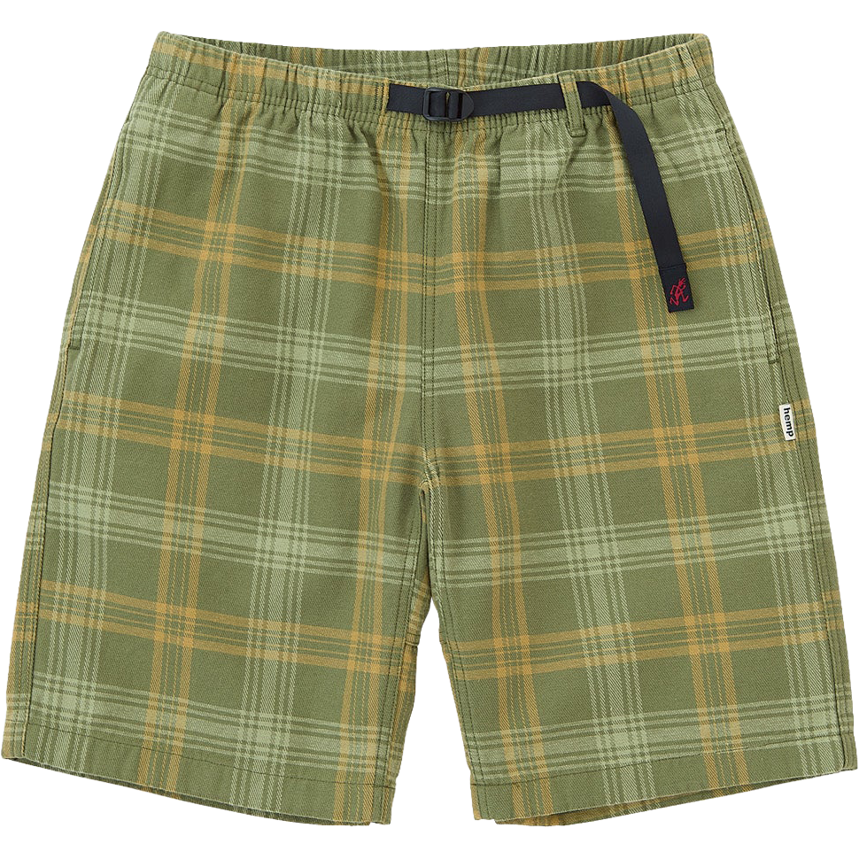 Hemp G-Short - Plaid