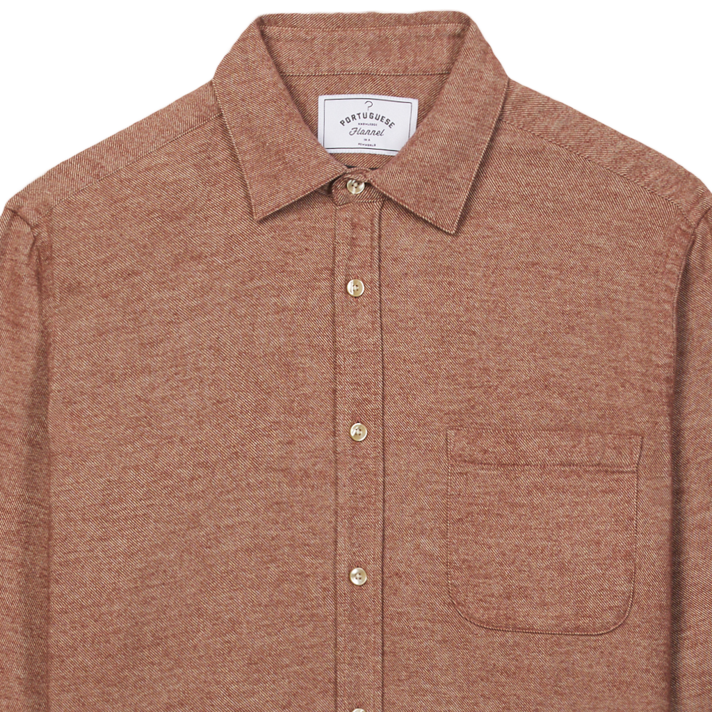 Teca Flannel Shirt - Cinnamon
