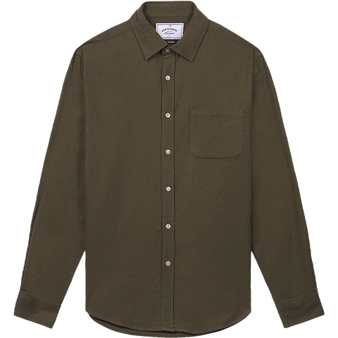 Teca Flannel Shirt - Olive