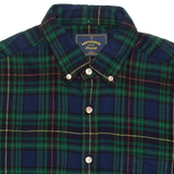 Orts Flannel Shirt - Navy / Green