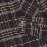 Arquive 72 Flannel Shirt - Charcoal / Pink