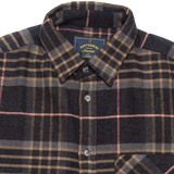 Arquive 72 Flannel Shirt - Charcoal / Pink