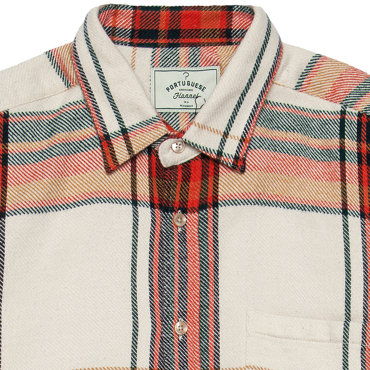 Nords Flannel Shirts - Cream Check