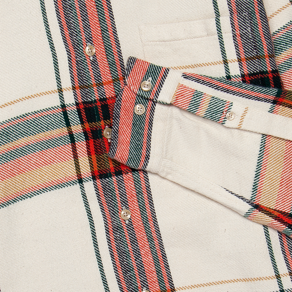 Nords Flannel Shirts - Cream Check