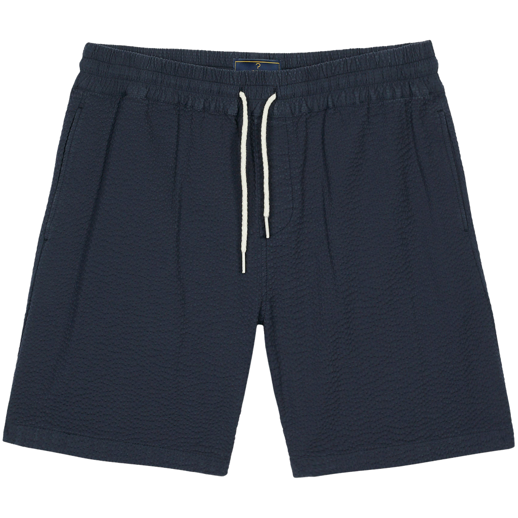 Atlantico Seersucker Shorts - Navy