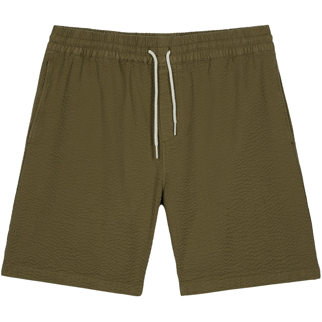 Atlantico Seersucker Shorts - Olive