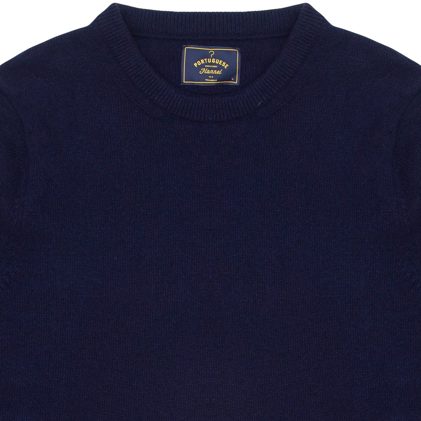 Extrafine Merino Wool Sweater - Navy