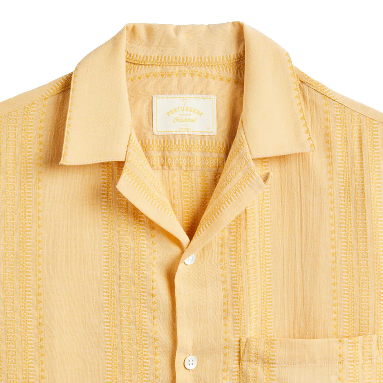 Pacific Linen Shirt - Sun Yellow