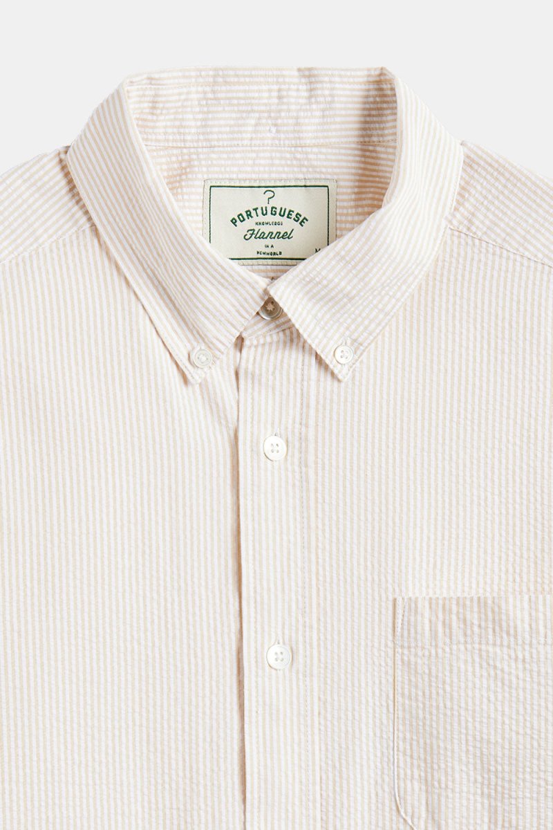 Atlantico Stripe Shirt - Sand