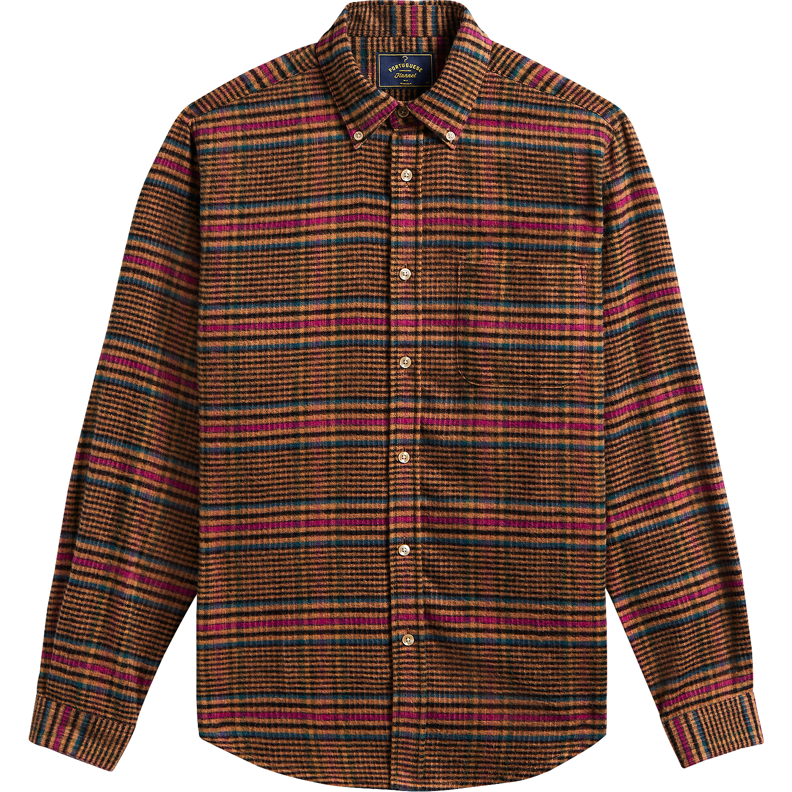 Ponte Flannel - Multi Plaid