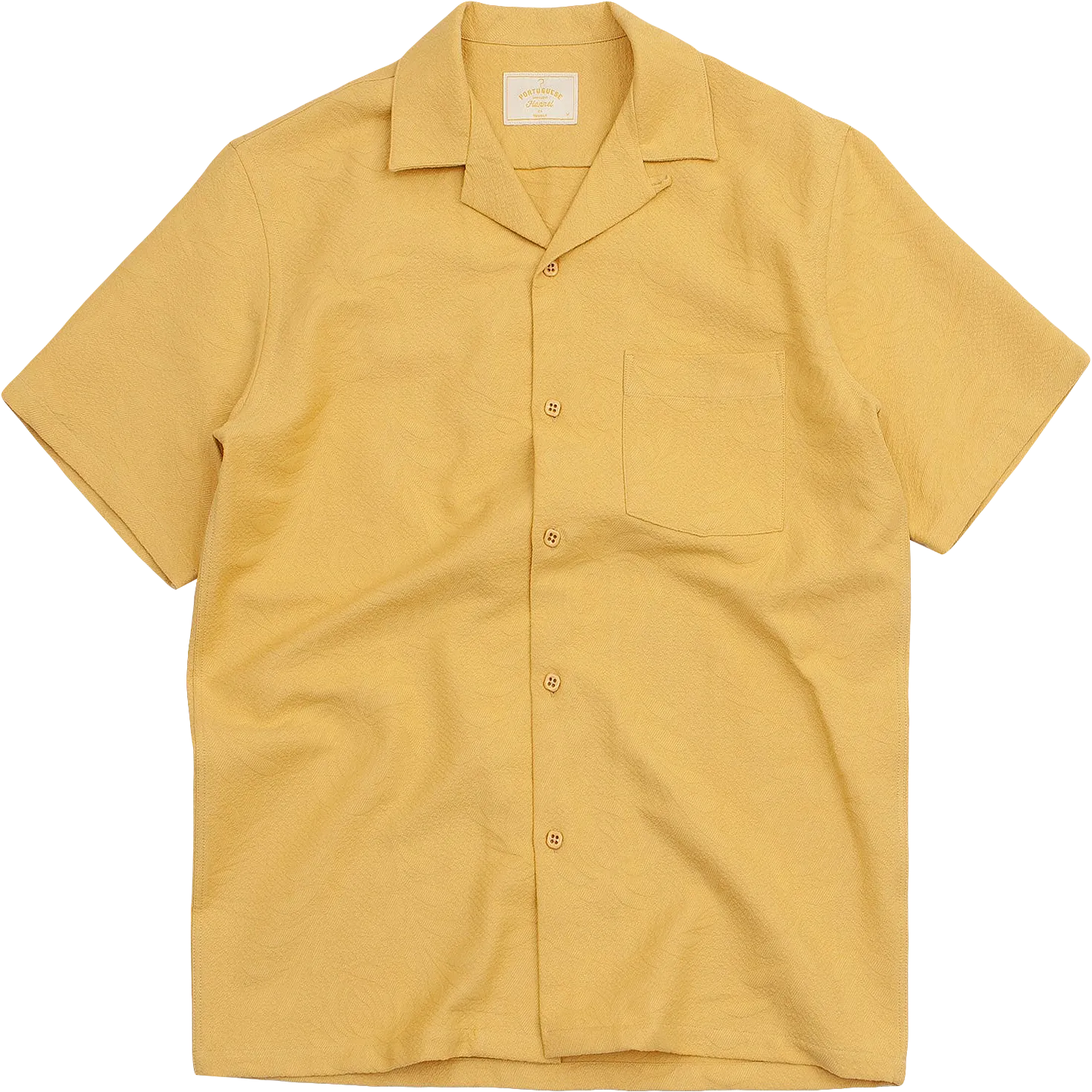 Beach Resort Shirt - Floral Embroidery