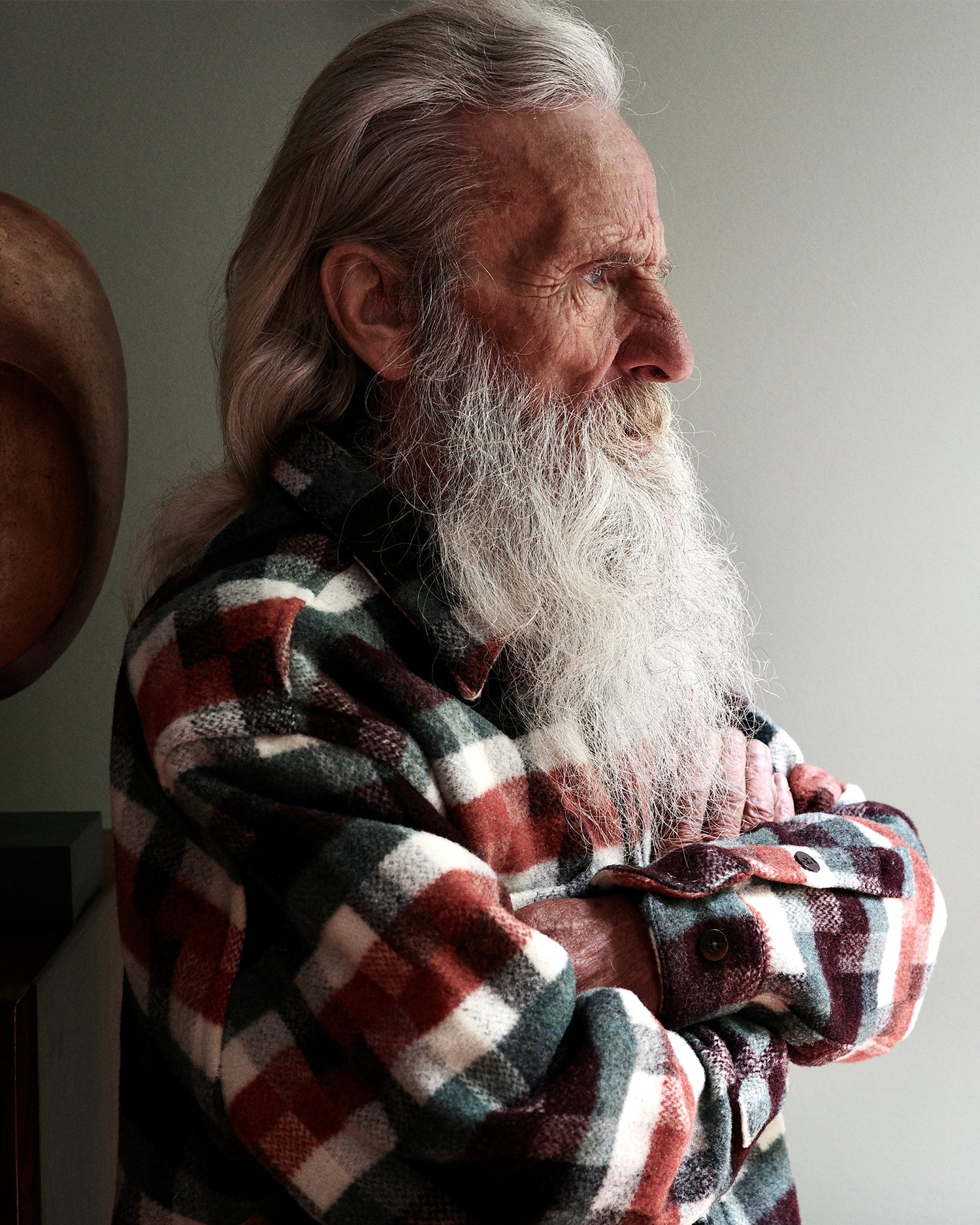 PF x LP Overshirt - Multi Plaid