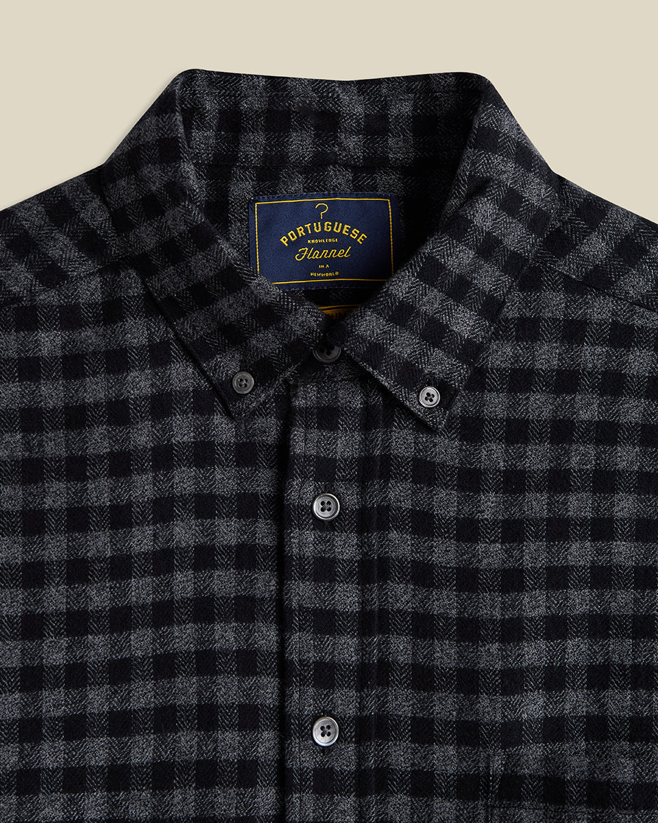 Roca Flannel Shirt - Grey