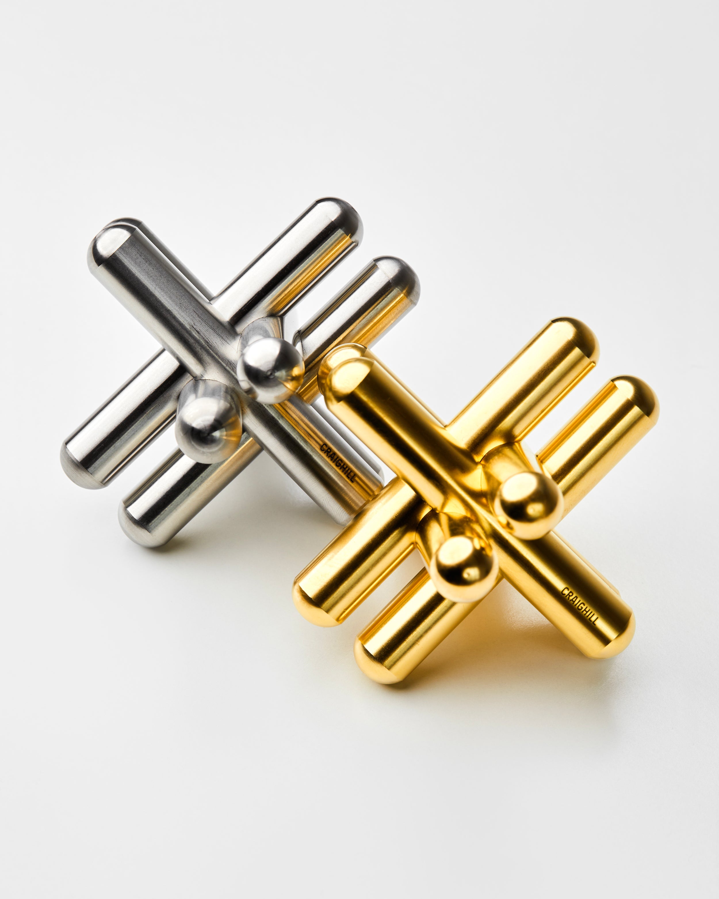 Jack Puzzle - Stainless Steel