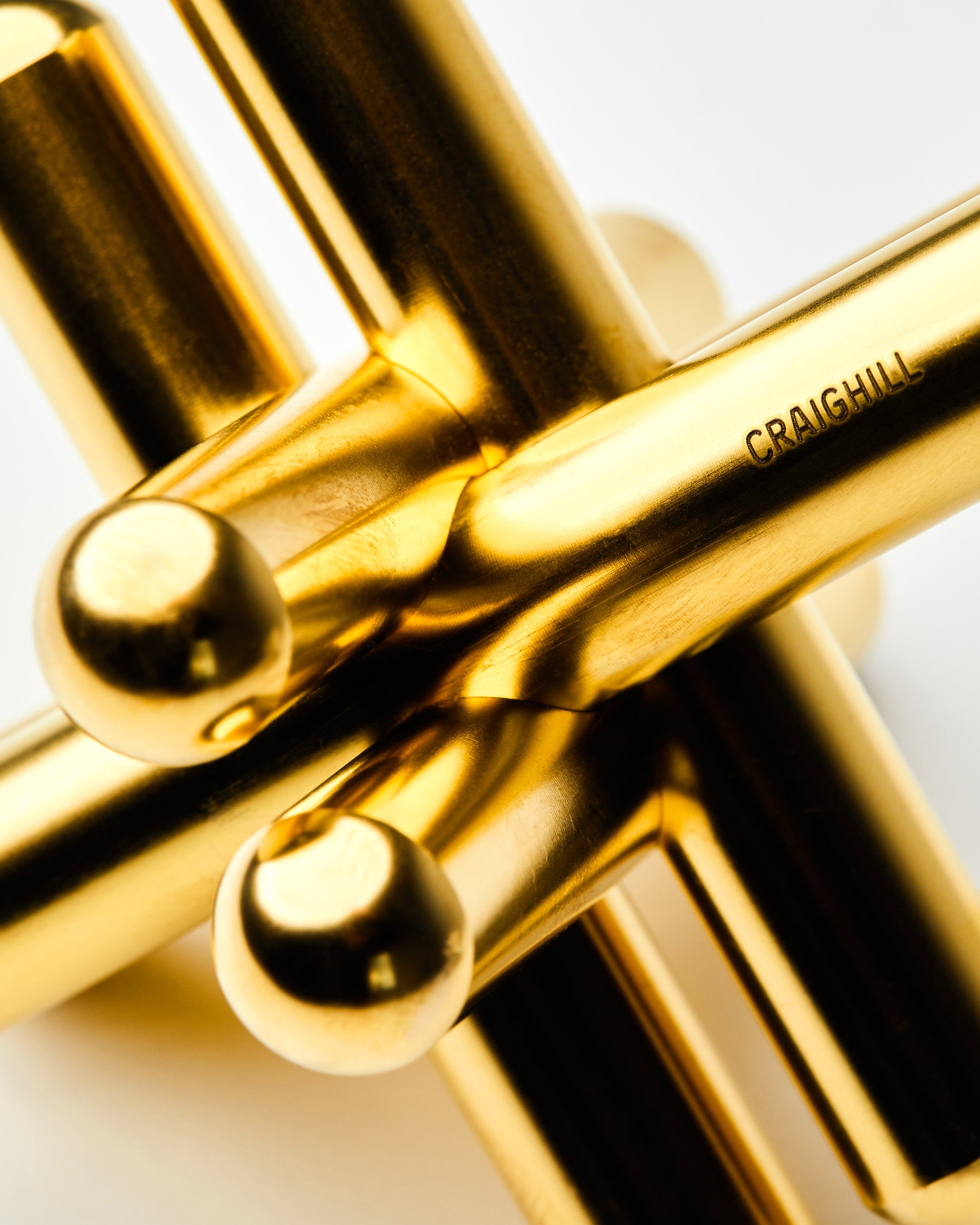 Jack Puzzle - Solid Brass