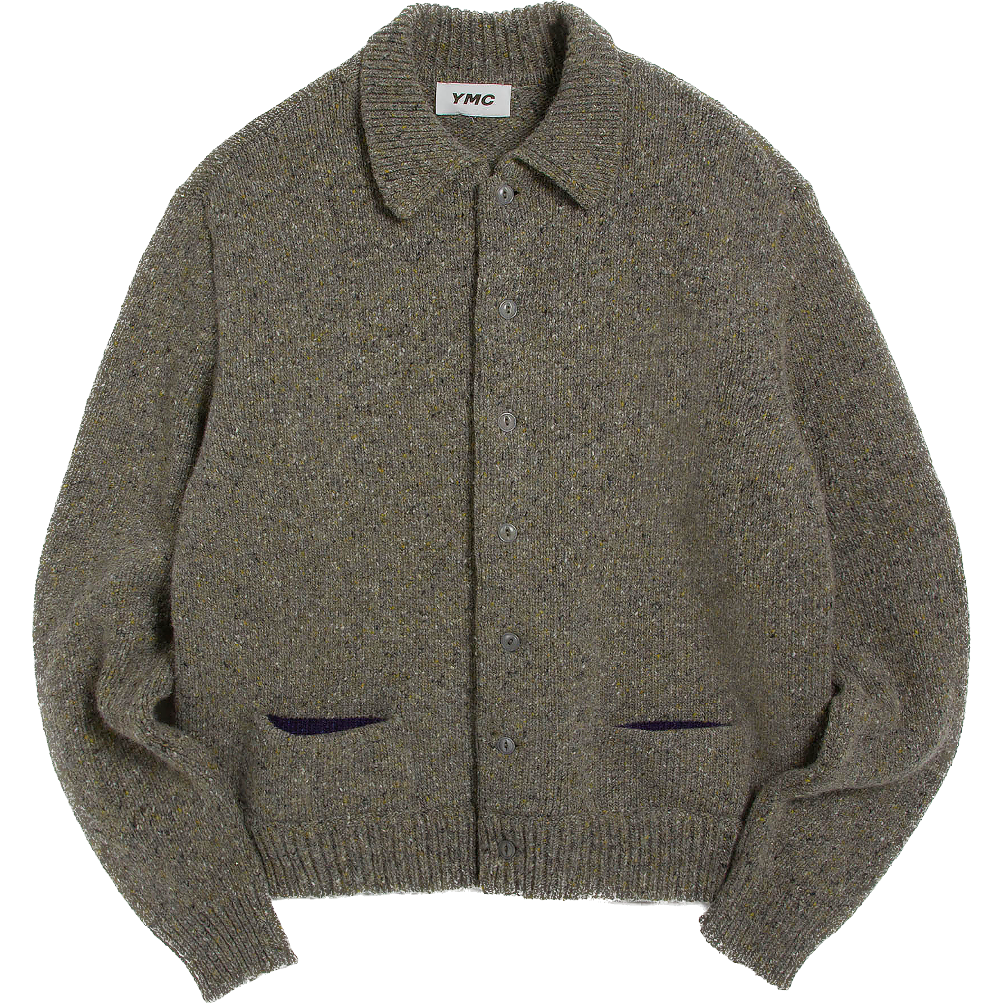 Rat Pack Cardigan - Grey