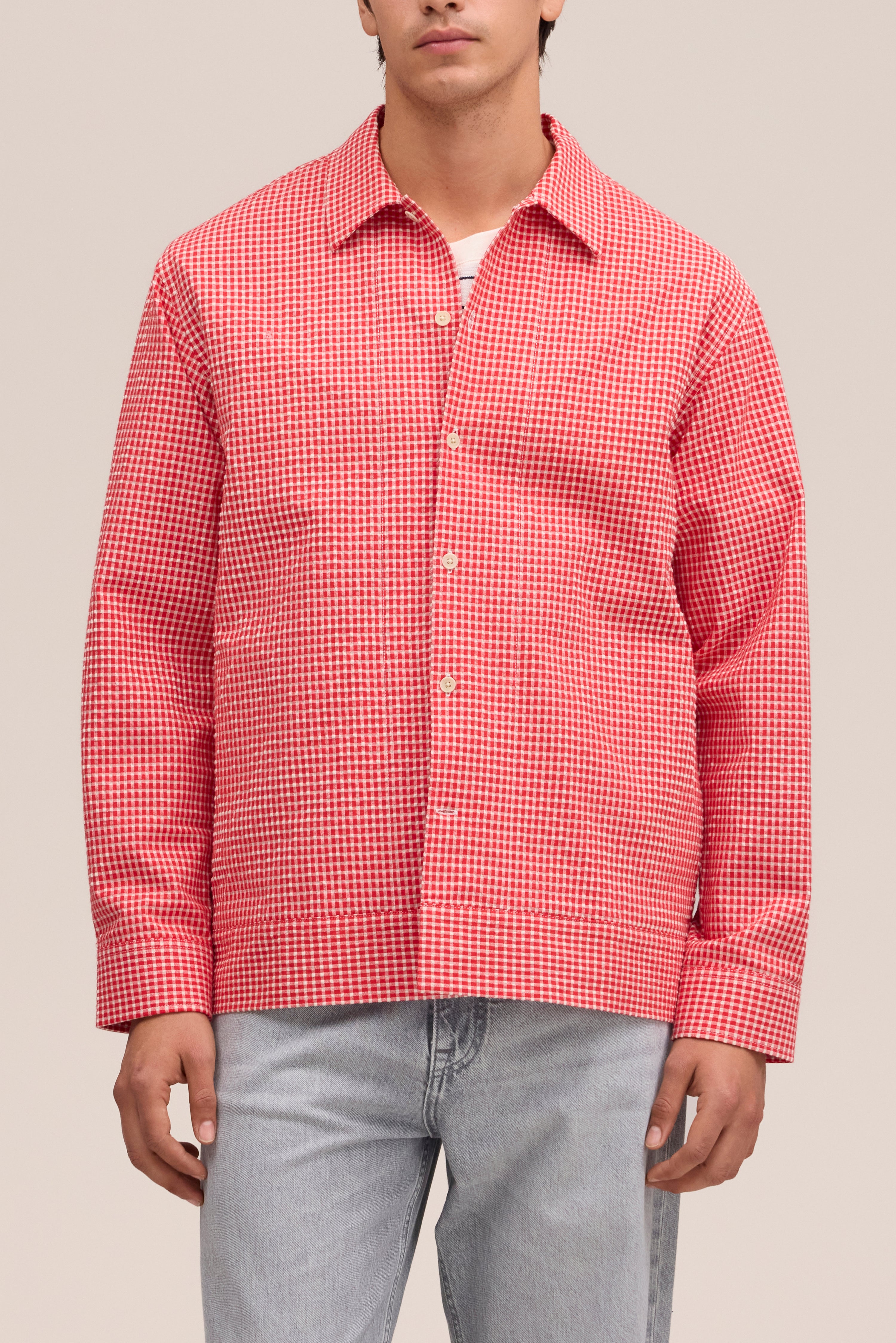 Reed Overshirt - Chili Glow