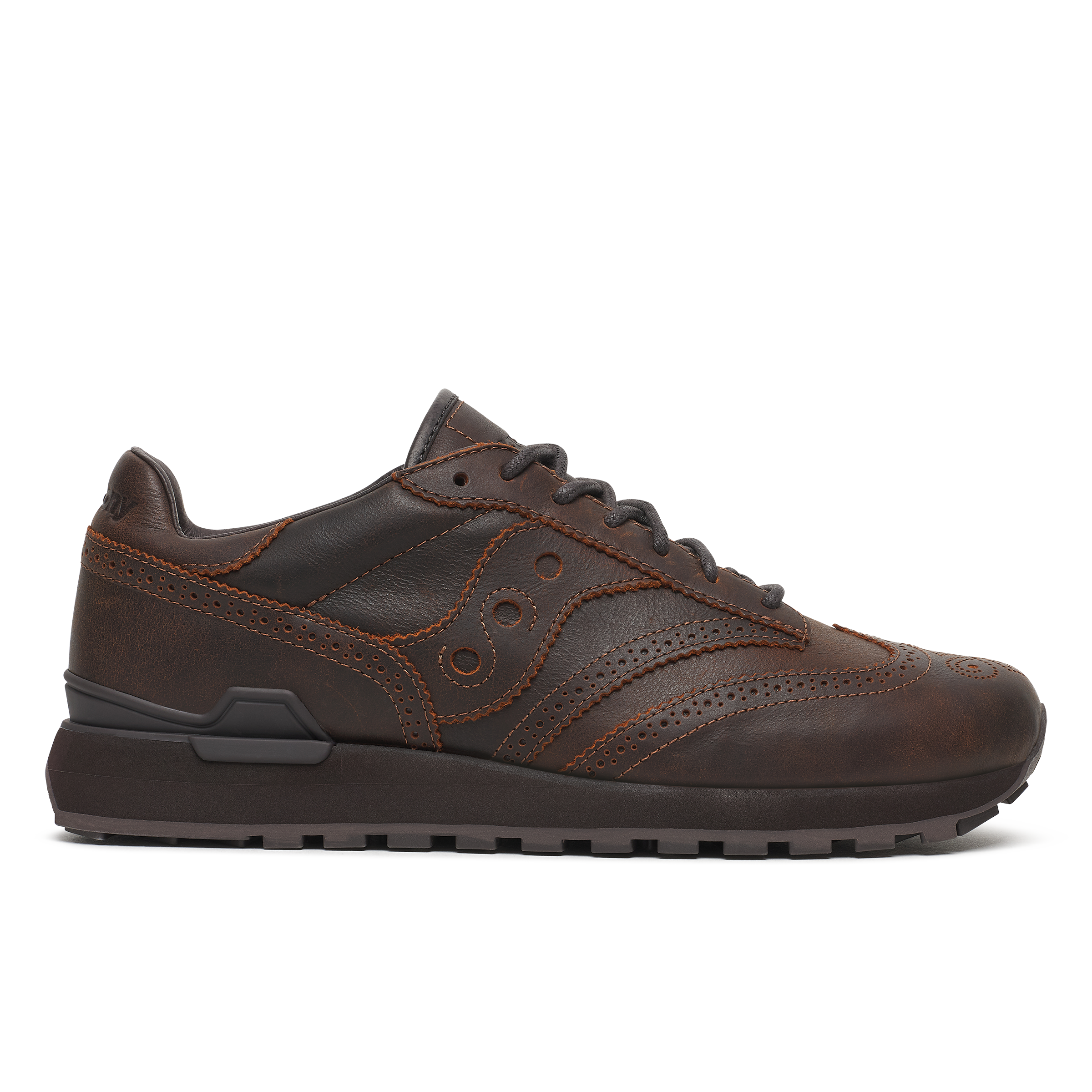 Engineered Garments x Saucony Shadow Original Wingtip - Brown
