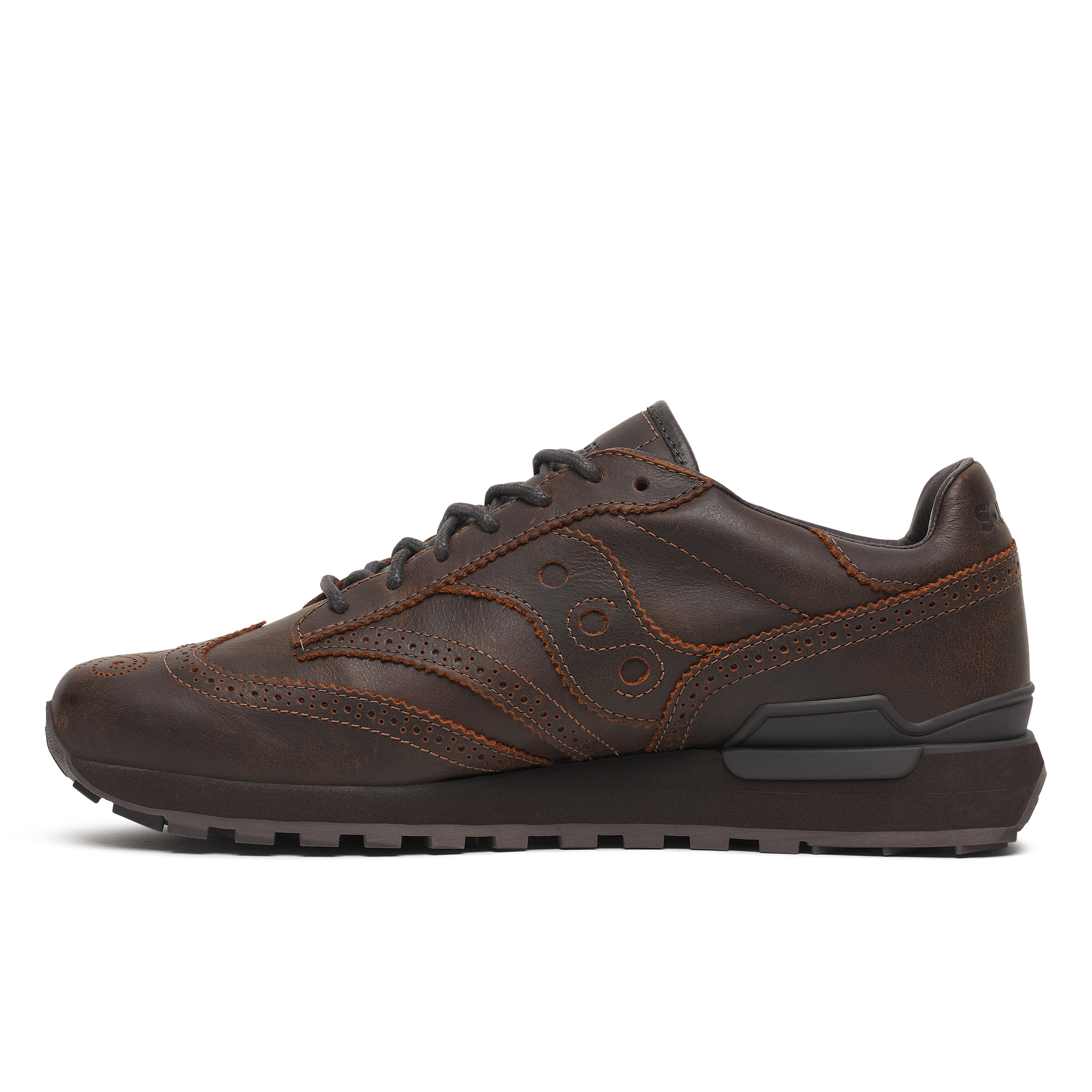 Engineered Garments x Saucony Shadow Original Wingtip - Brown