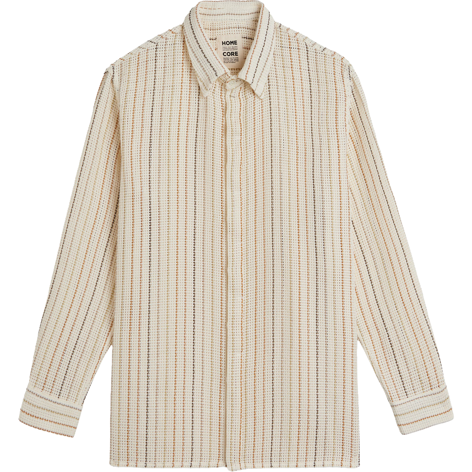 Shadow Net Shirt - Ecru / Multi