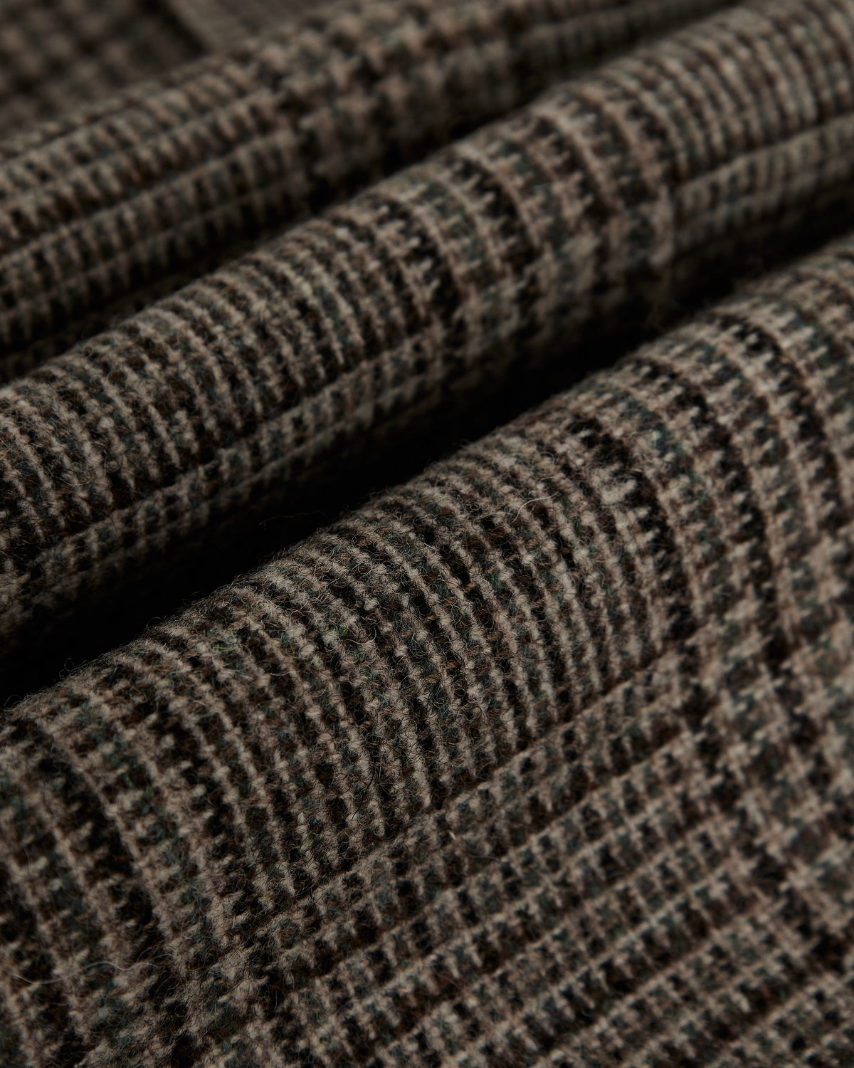 Prince of Wales Single Pleat Trousers - Alton Grey