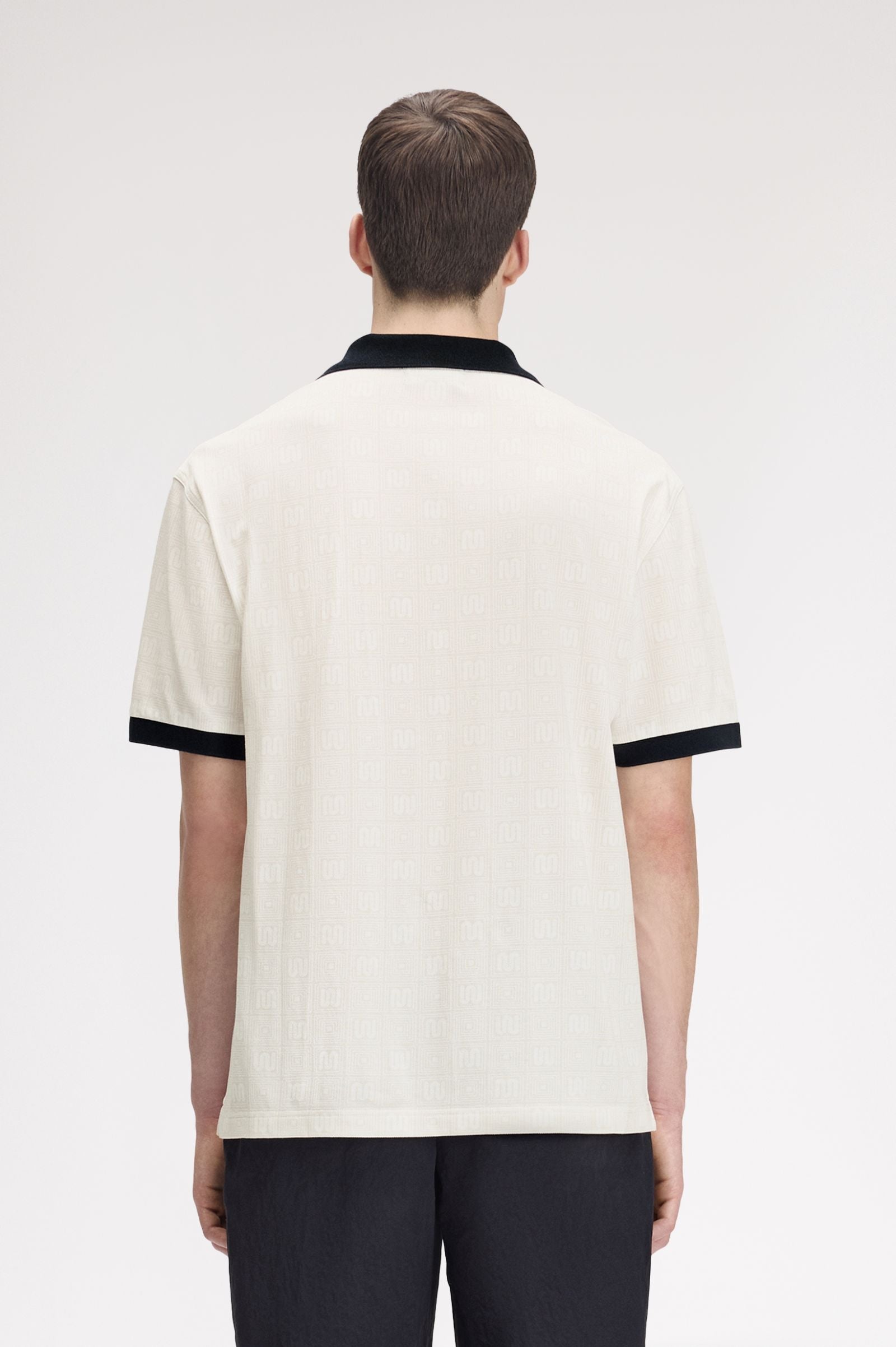 Meyba x Fred Perry Printed Polo - Ecru