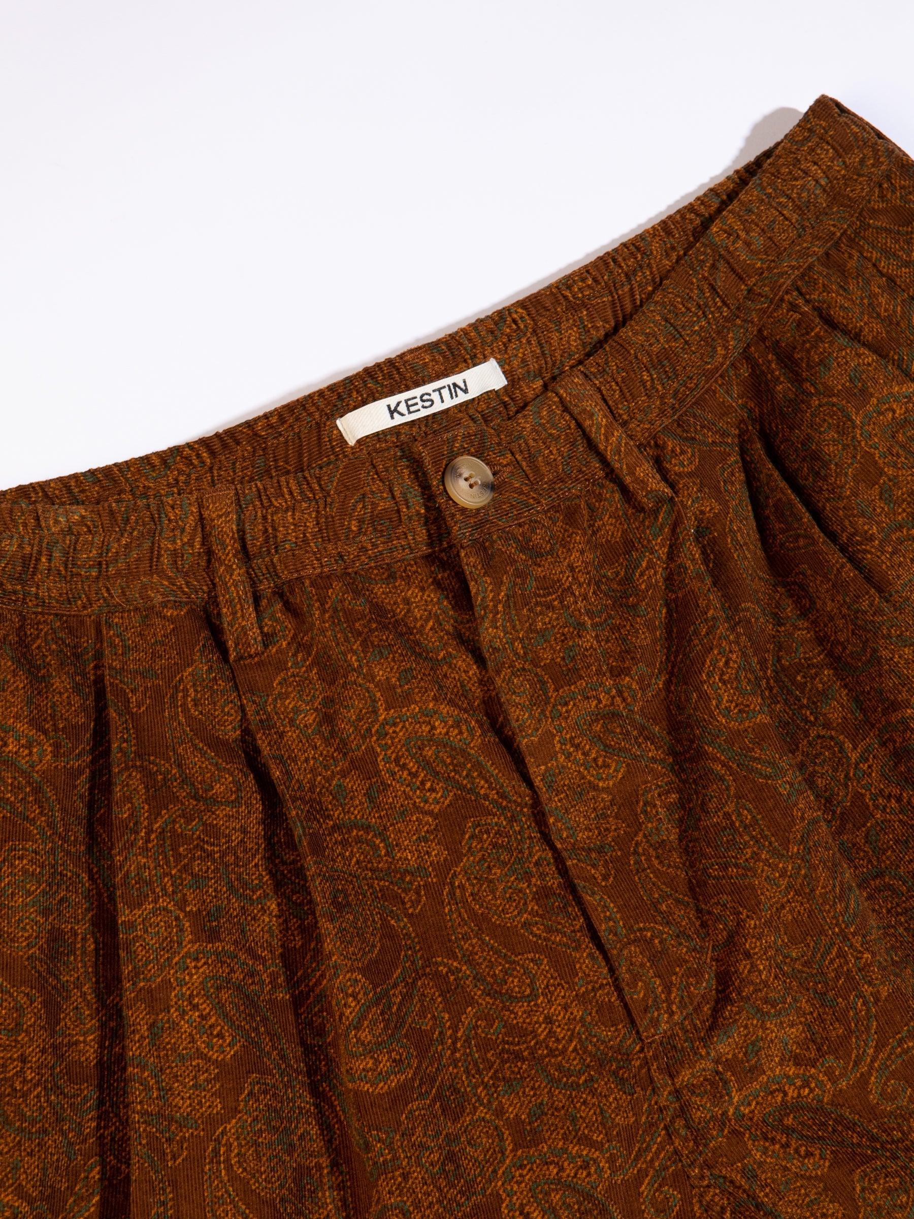 Mhor Short - Rust Paisley