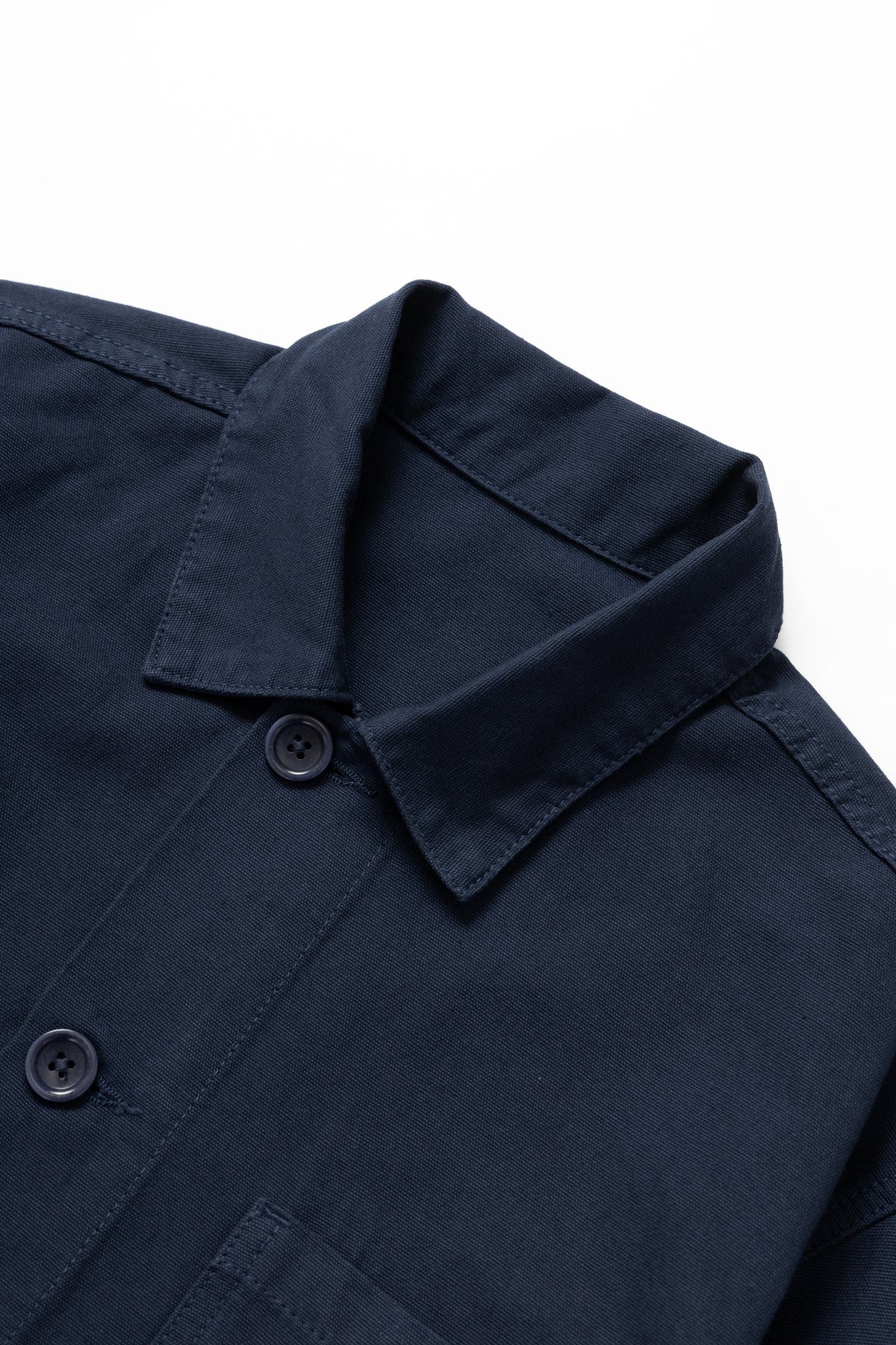 Canvas Chore Shirt - Dark Navy