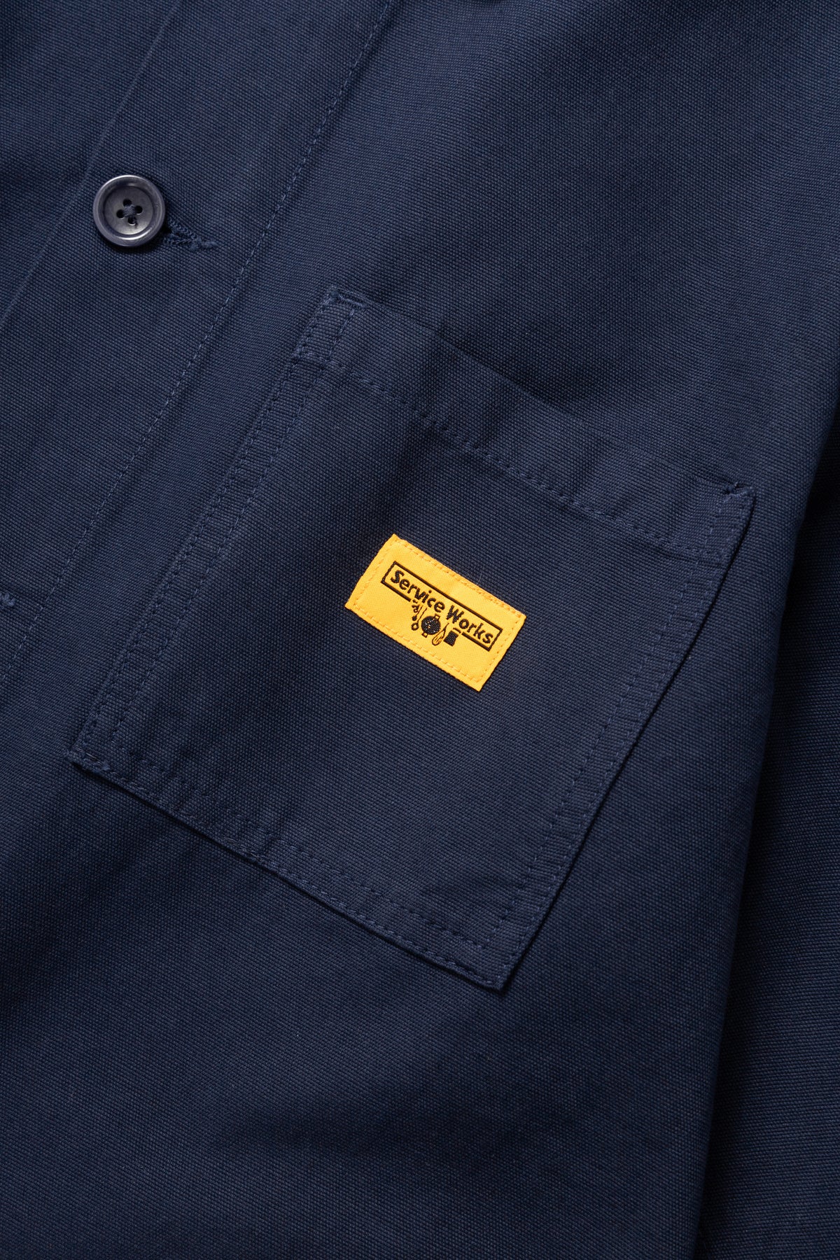 Canvas Chore Shirt - Dark Navy