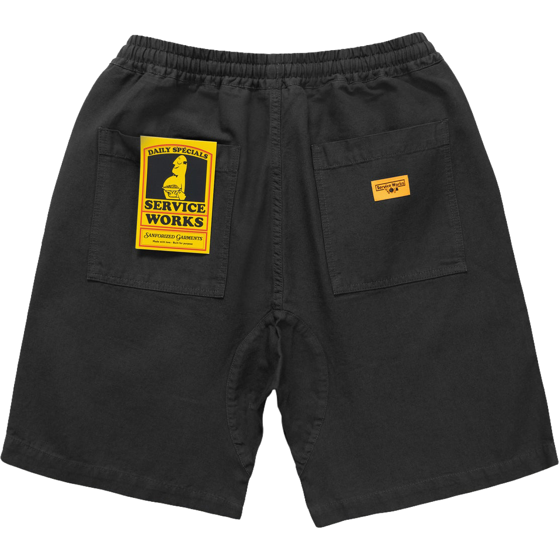Canvas Chef Short - Black