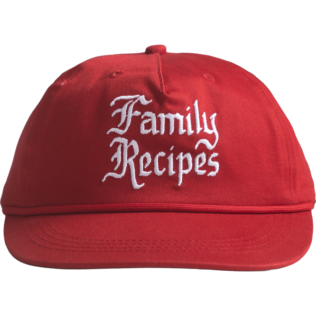 Family Recipes Cap - Red