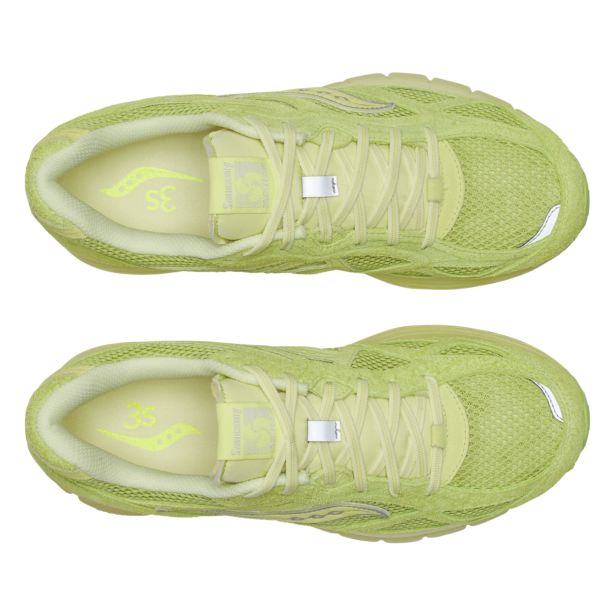 Saucony x 3sixteen Guide v7.3s - Lime / Raffia
