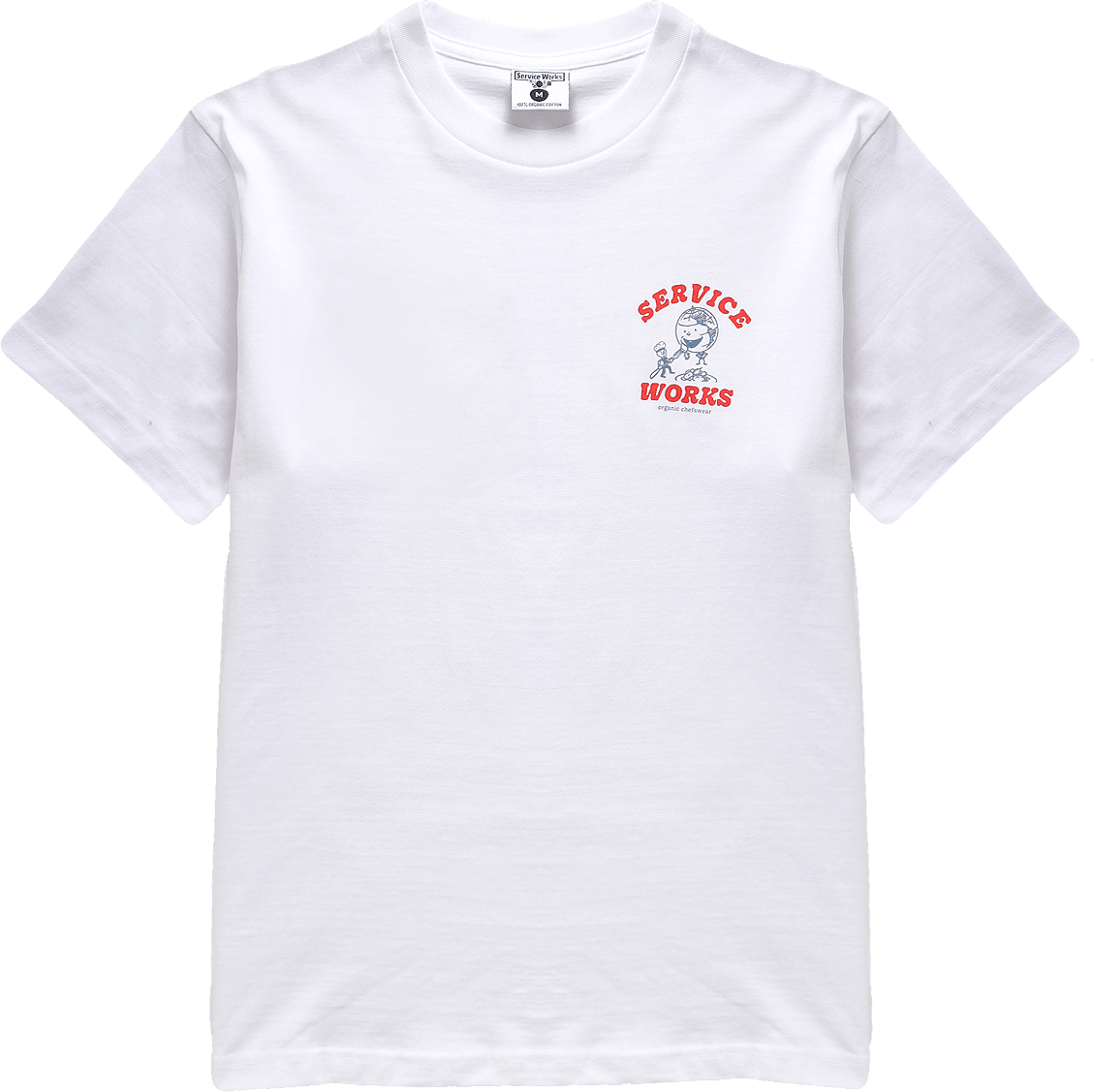 Organic Chefswear Tee - White