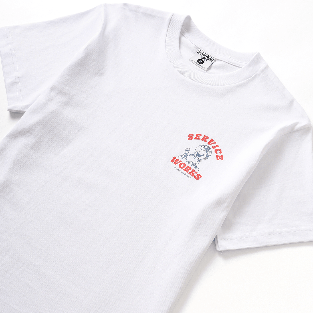 Organic Chefswear Tee - White