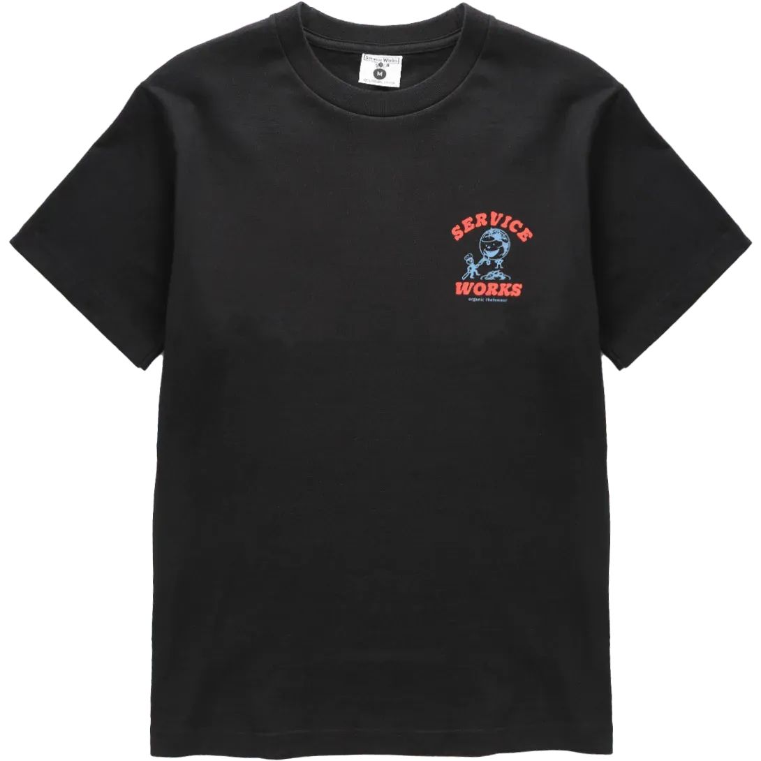 Organic Chefswear Tee - Black