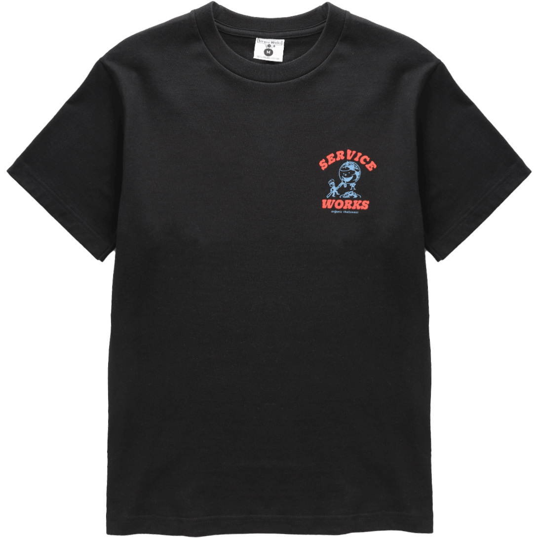 Organic Chefswear Tee - Black