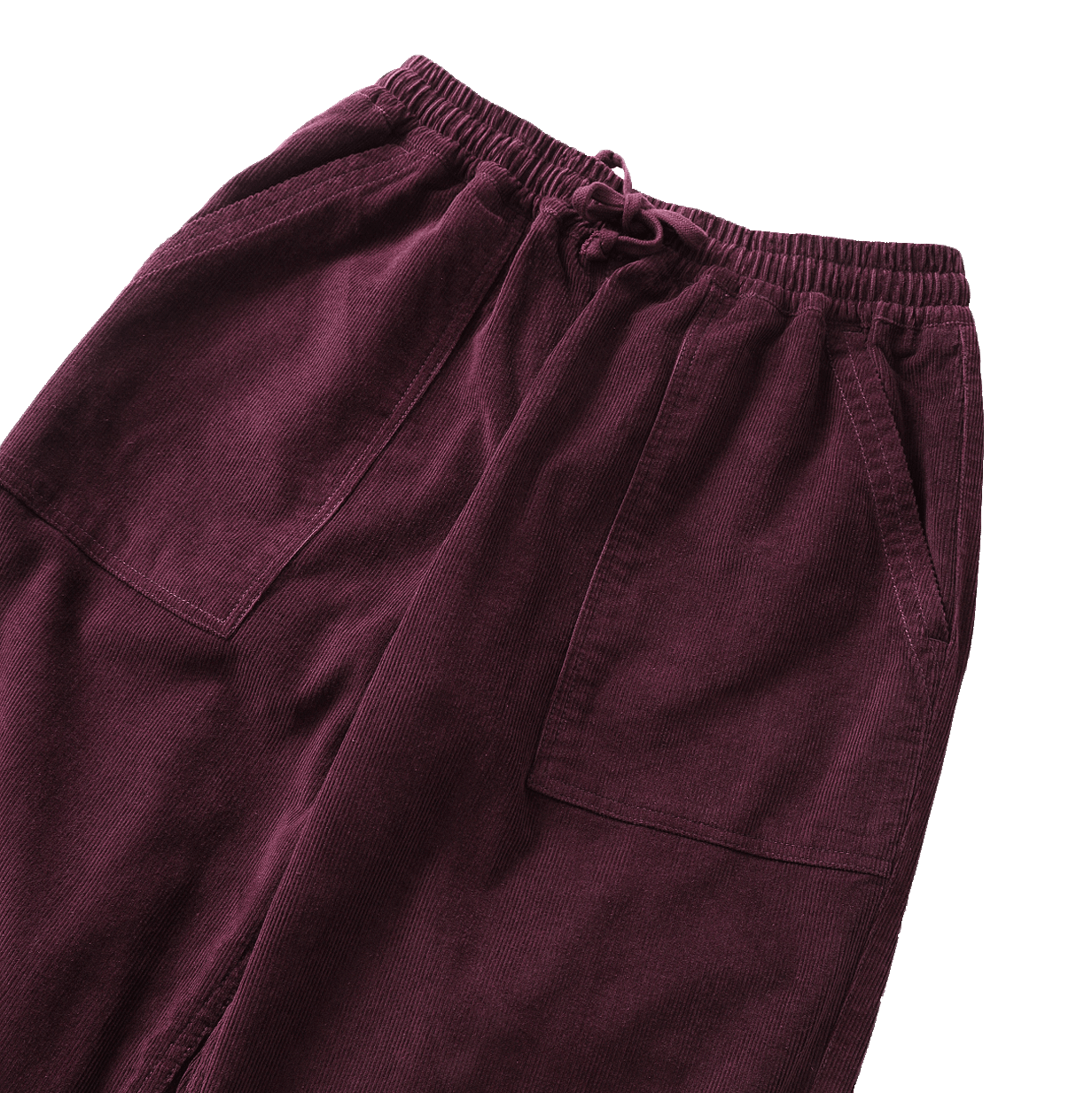 Corduroy Chef Pant - Plum