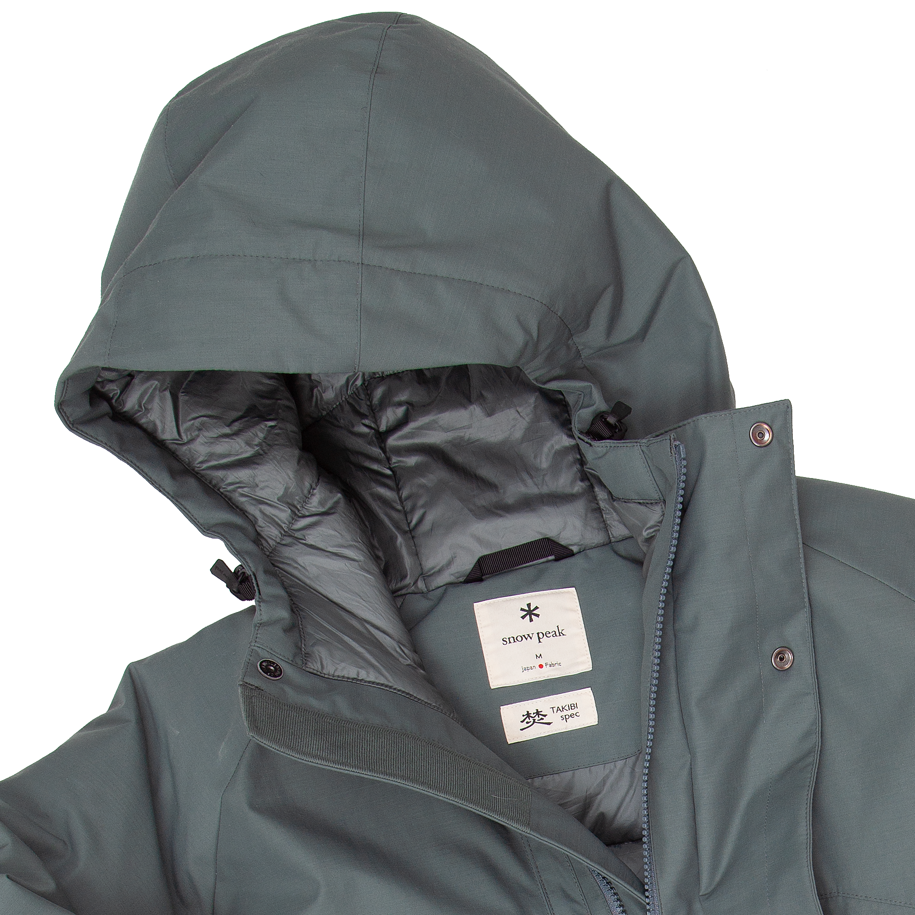 2L Fire-Resistant Down Jacket - Foliage Green