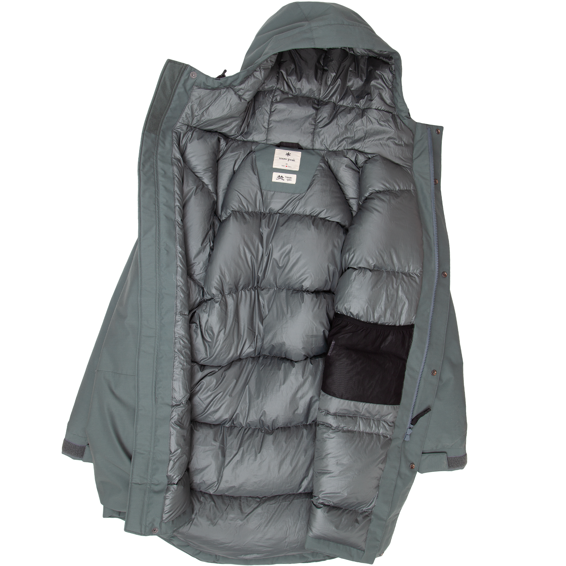 2L Fire-Resistant Down Jacket - Foliage Green