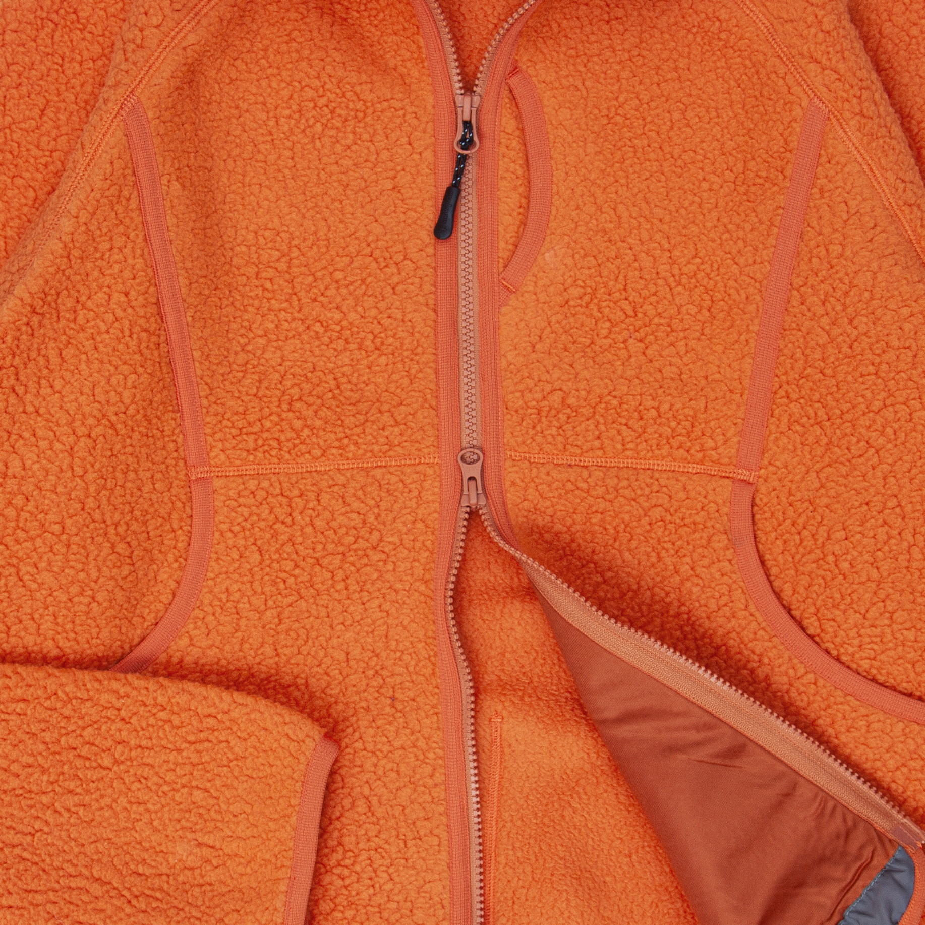 Thermal Boa Fleece Jacket - Orange