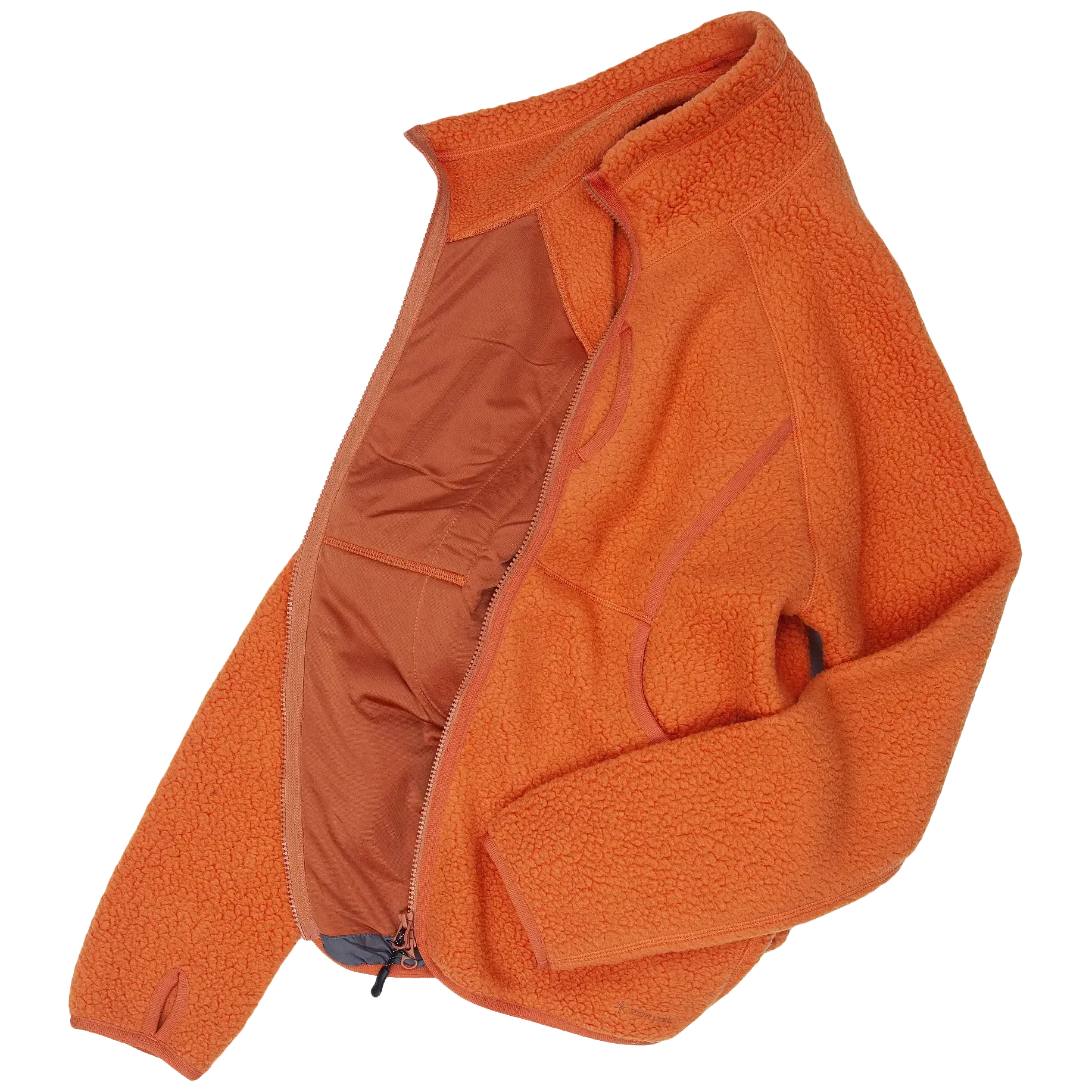 Snow Peak | Thermal Boa Fleece Jacket - Orange | Park & Province Snow Peak | Thermal Boa Fleece Jacket - Orange | Park & Province