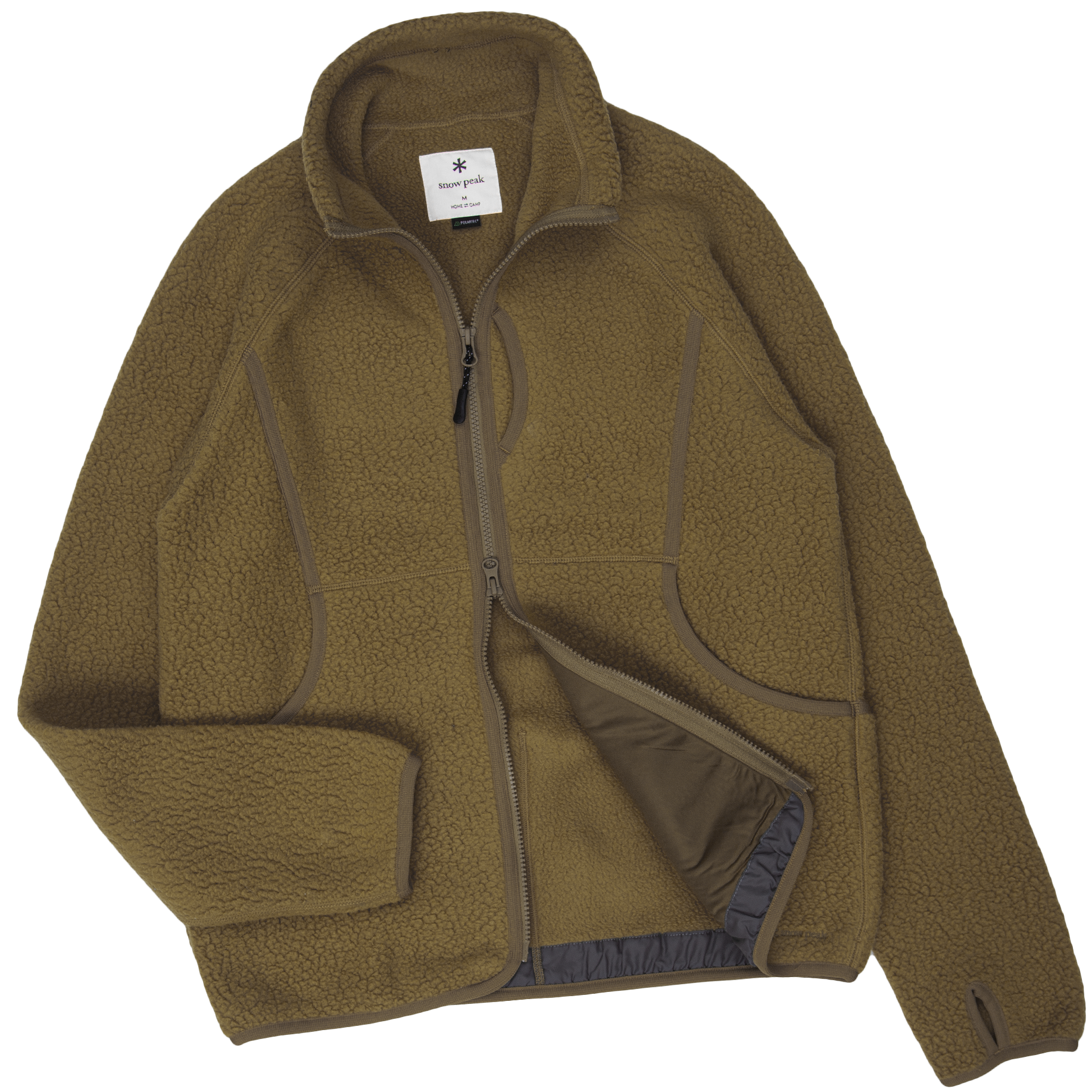 Thermal Boa Fleece Jacket - Olive