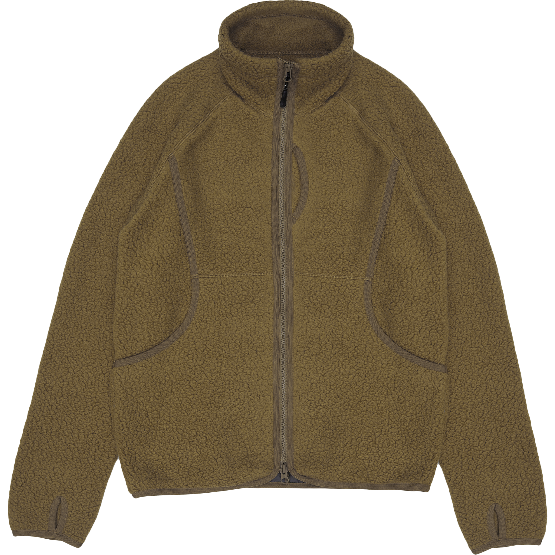 Thermal Boa Fleece Jacket - Olive