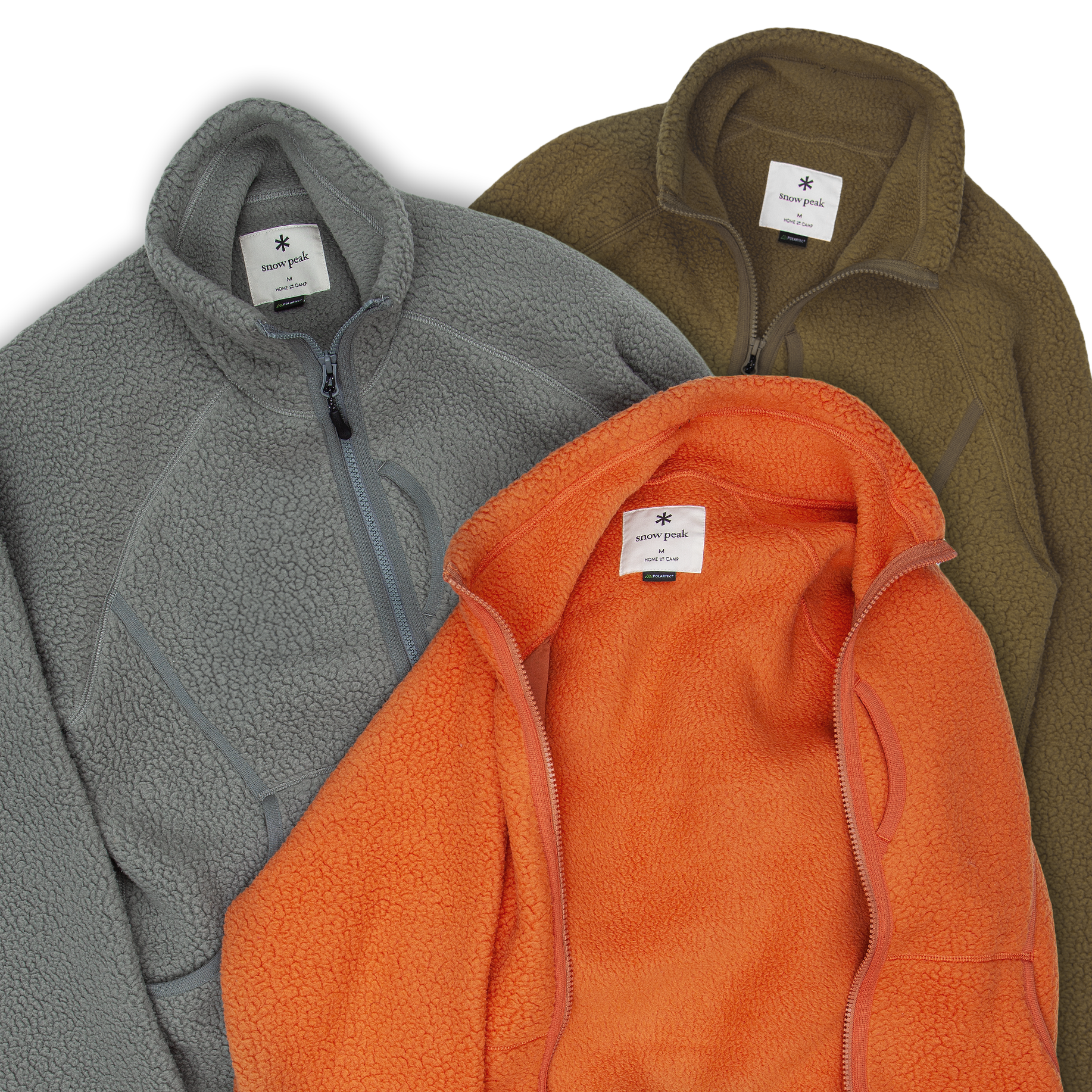 Thermal Boa Fleece Jacket - Orange