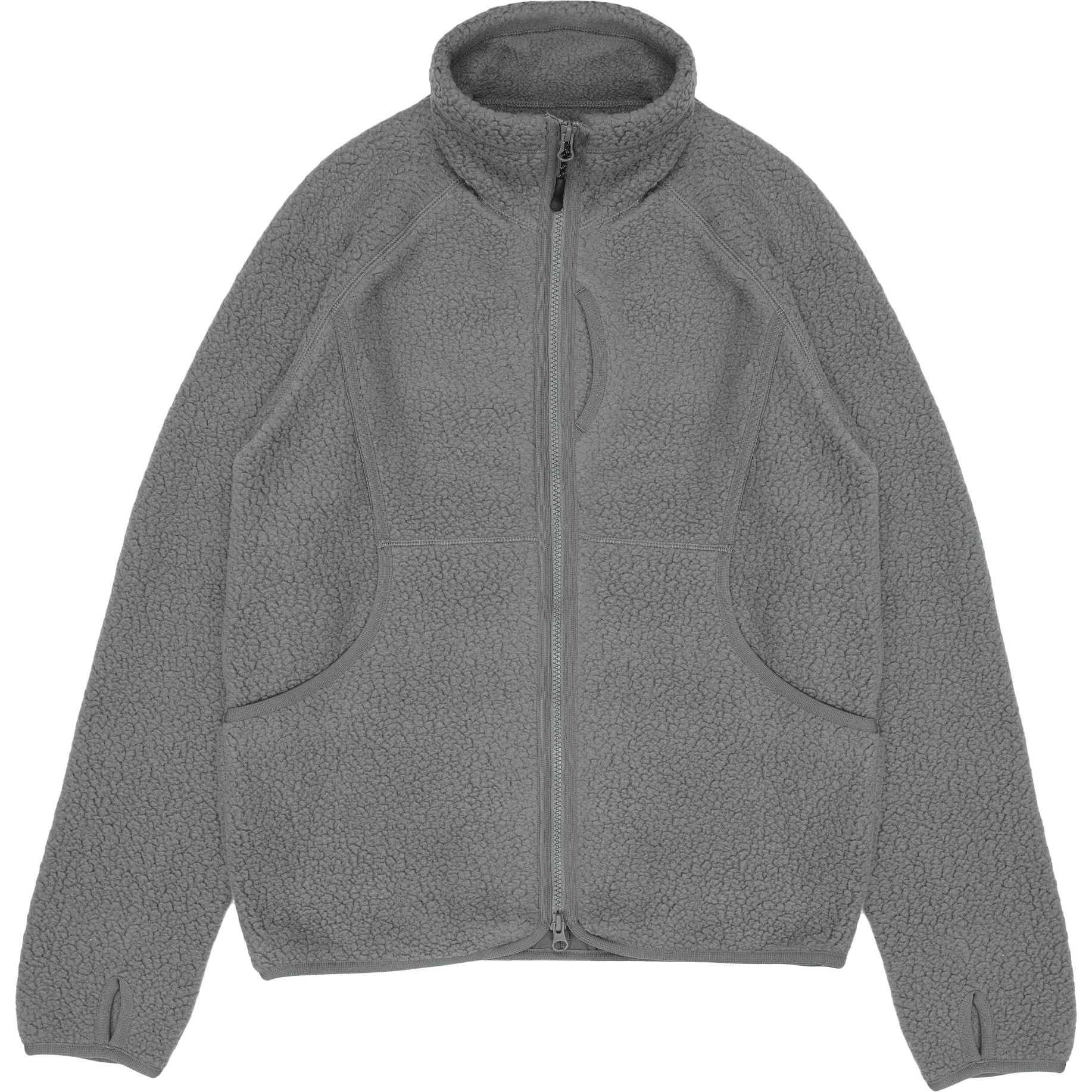 Thermal Boa Fleece Jacket - Grey