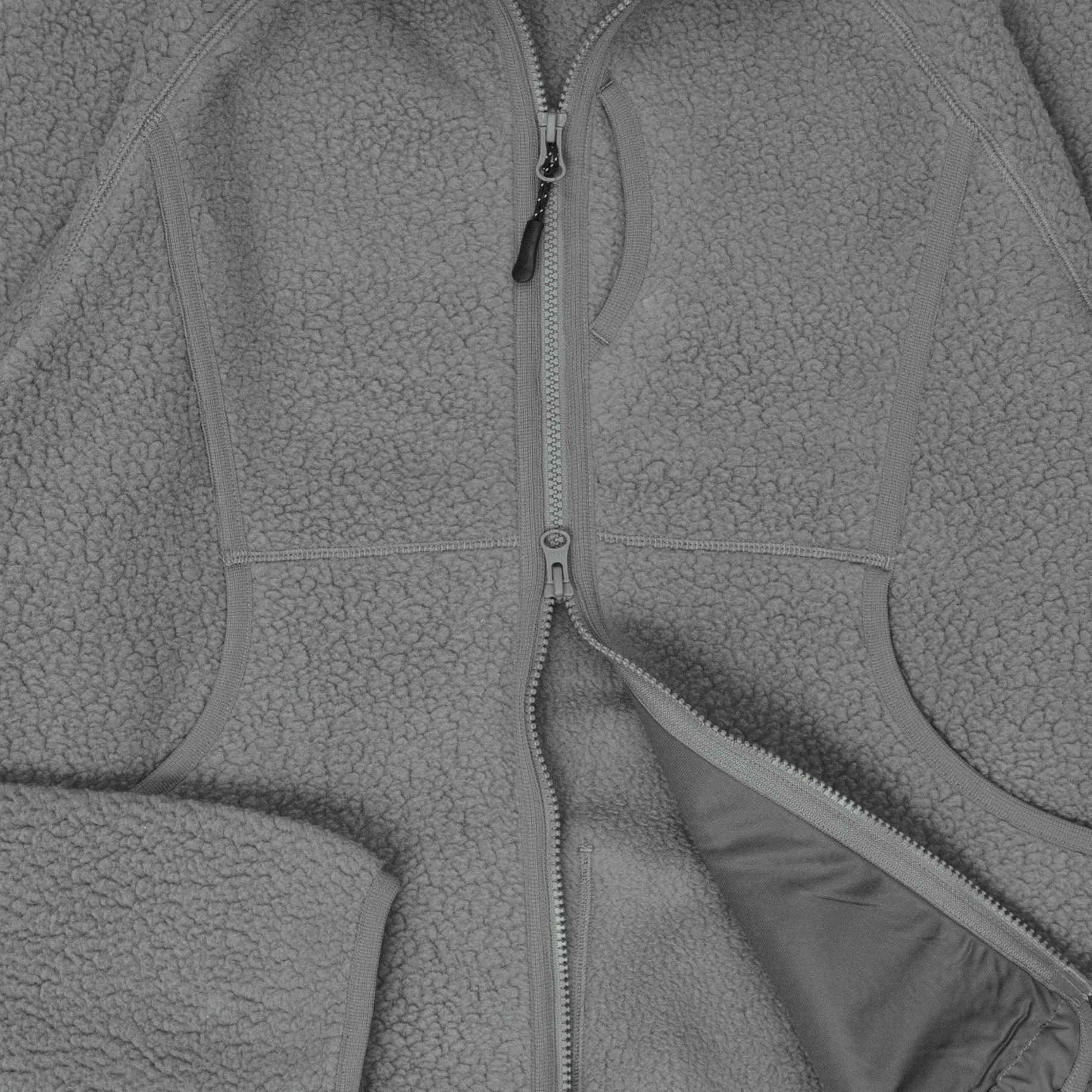 Thermal Boa Fleece Jacket - Grey